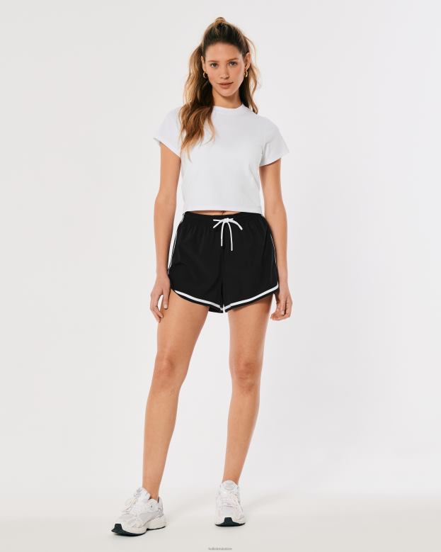 Bottoms Hollister Women Gilly Hicks Active Shorts 3\\ 48820644 Black